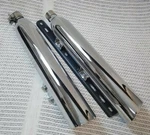 2011 Stock Polaris Victory Kingpin Exhaust Chrome / See Desc. For Part Numbers. Fixed Price $399.99.