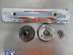 EB1122 2004 Suzuki 400 Burgman Rr Rear Muffler Covers Shield. Fixed Price $69.99.