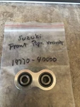 Suzuki 14770-40000 RM100 RM125 RM250 RM400 RM465 RM500 Pipe Hanger Exhaust Mount. Fixed Price $32.95.