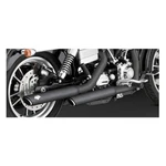 New Genuine Vance & Hines 16837 3" Round Twin Slash Slip-on Mufflers Harley Dyna. Fixed Price $402.18.