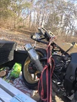 05 Yamaha YZF-R6R Leo Vince Titanium Full Exhaust Header Pipe Muffler. Fixed Price $350.00.