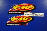 2X Fmf Decals Stickers Graphics Powercore Motocross Sponsor Exhaust Yz Ktm Kx. Fixed Price $36.99.