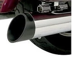 Bassani 4" Quick Change Series Black Slash Cut End Cap (sold Each). Fixed Price $69.95.