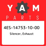 4ES-14753-10-00 Yamaha Silencer, Exhaust 4ES147531000, New Genuine Oem Part. Fixed Price $314.59.