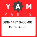 3D8-14710-00-00 Yamaha Muffler Assy 3D8147100000, New Genuine Oem Part. Fixed Price $4153.84.