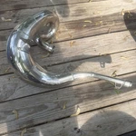 2001 Honda CR250R Fmf Fatty Chrome Exhaust Pipe Expansion Chamber. Fixed Price $175.00.
