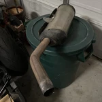 Oem Triumph 2205040 Exhaust Muffler. Fixed Price $80.00.