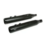 S&s Gnx Black 4.5" Rear Slip On Exhaust Mufflers 2017-2026 Harley Touring Flhx. Fixed Price $593.95.