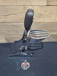Harley Davidson Dyna Backrest Sissy Bar Luggage Rack 52866-06A. Fixed Price $200.00.