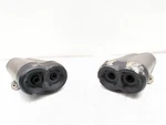 09-20 Yamaha Vmax 1700 VMX17 Left & Right Muffler Rear 2S3-1471. Fixed Price $1498.71.