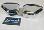 18-25 Honda Goldwing GL1800 Oem Chrome Exhaust Muffler Clamp Cover Caps Set. Fixed Price $45.00.