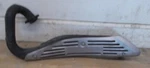 1977-90 Yamaha DT100D/ENDURO OEM#3UL-14610-00-00 Exhaust Muffler&shield;(exh/rm). Fixed Price $100.00.