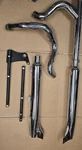Harley Davidson Heritage Softail 1989 Later 65281-92A Kerker Fishtail Exhaust. Fixed Price $845.00.
