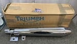New Genuine Triumph T2206490 Silencer, Exhaust, Rh, Cat, C4. Fixed Price $668.95.