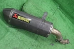 Akrapovic Slip-on Exhaust Muffler For Honda VFR1200F SC63 Used From Japan. Fixed Price $700.00.