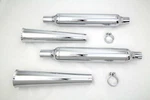 Megaphone Tip Muffler Kit For Harley Davidson By V-twin. Fixed Price $223.83.