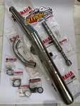 Yamaha Rxk RX135 Fit RX125 RXS115 RX115 Spesial Muffler Exhaust Set Genuine. Fixed Price $280.00.