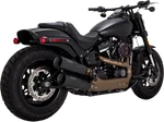 Vance & Hines Hi-output Slip-on Mufflers Black For 18-21 Harley Davidson Fat Bob. Fixed Price $699.95.