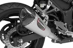 Yoshimura Alpha Street Works Muffler 14701BP520 For Kawasaki Ninja 300 13-17. Fixed Price $509.00.