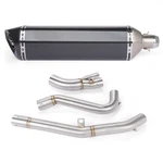Slip-on Full System Exhaust Pipe For Suzuki Vstrom DL650A 2017-2021 2025. Fixed Price $152.00.