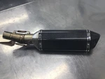 2011 Kawasaki Ninja 250R EX250J Aftermarket Aluminum Carbon Fiber Exhaust Pipe. Fixed Price $146.97.