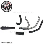Harley Flsl 1750 Abs Softail Slim 107 2018-2021 Full Exhaust Bassani Road Rag.... Fixed Price $1404.04.