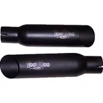 Voodoo Slip-on Dual Black For Suzuki Hayabusa VEBUSAK8B. Fixed Price $485.99.