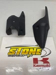 Kawasaki Ninja ZX6R Upper & Lower Exhaust Muffler Heat Shield Covers. Fixed Price $90.00.