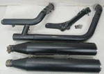Harley-davidson 2022 Street Bob Exhaust Head Pipes & Mufflers Black Denim. Fixed Price $199.00.