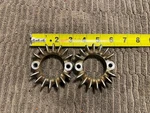 1971 Honda K6 Scrambler Exhaust Flanges. Fixed Price $19.99.