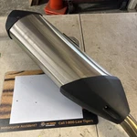 Triumph Tiger 1200 Explorer Exhaust Muffler 2012-2015 T2205400. Fixed Price $200.00.