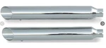 Rush Exhaust 14204-225 3IN. Slip-on Mufflers, 2.25IN. Baffle Baloney Cut. Fixed Price $389.99.