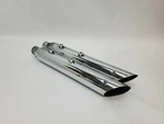 Harley Davidson Used Scratched Slash Cut Exhaust Muffler Pair. Fixed Price $45.66.