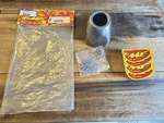 Fmf Racing 040641 End Cap Kit For Factory 4.1RCT - Stainless Steel. Fixed Price $40.00.