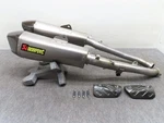 Akrapovic Slip-on Exhaust Muffler For Kawasaki Ninja ZX-14R ZZR1400 2012. Fixed Price $1599.00.