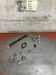 1973 Harley Davidson Aermacchi Sprint Misc Brackets Lot Tube Caps. Fixed Price $39.95.