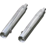 Khrome Werks 4-1/2" War Hammer Mufflers Chrome 202220. Fixed Price $599.95.