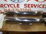 2003 Victory Vegas, Rear Cylinder, O.e.m. Muffler, Take-off, P/N#1261291.#. Fixed Price $132.11.