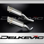Kawasaki Z1000 2003-2006 Delkevic Slip On 8" Round Stainless Exhaust Muffler Kit. Fixed Price $480.99.