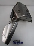 Triumph Daytona 675R Exhaust Silencer Abs 2013 14 15 16 P/n T2202081. Fixed Price $93.27.
