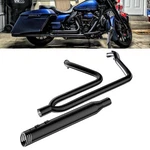 Pro Into Black Exhaust Pipe W/ 4" Muffler Fit For 1995-2016HARLEY TOURING08B. Fixed Price $509.00.