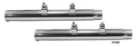 2" Chrome Slip On Mufflers For 14-22 Harley Sportster Xl 1200 883 97206. Fixed Price $89.95.