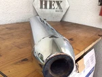 Bmw R100 S,rs,rt Left Muffler 40MM 18121234452 Part Number Exhaust. Fixed Price $150.00.