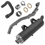 Caltric Exhaust Header Pipes And Gaskets For Yamaha Raptor YFM660R 01-2005. Fixed Price $267.00.