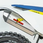 Graves Husqvarna Ti Octagon Dual Sport/off-road Slip-on Exhaust Carbon Cap 16-19. Fixed Price $799.00.