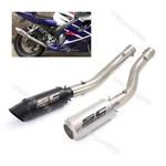 For Honda CBR600F4I 2001-2007 Exhaust System Mid Link Pipe Muffler Silencer Tips. Fixed Price $142.40.