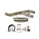 For Yamaha YZF-R1 R1M 2015-2024 Exhaust System Mufflers Mid Pipe MT-10 15-21. Fixed Price $159.00.