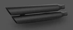Khrome Werks 3-INCH Hp-plus Back Slash Slip-on Mufflers (black) Dyna Fat Bob 2. Fixed Price $379.95.