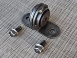 04-09 Yamaha FZ6. Used Oem Muffler Stay, (p/n 4S8-21445-00).. Fixed Price $20.00.