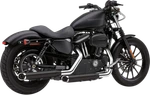 Cobra Slip-on Mufflers With Tips For V-twin Black 6030RB. Fixed Price $482.04.